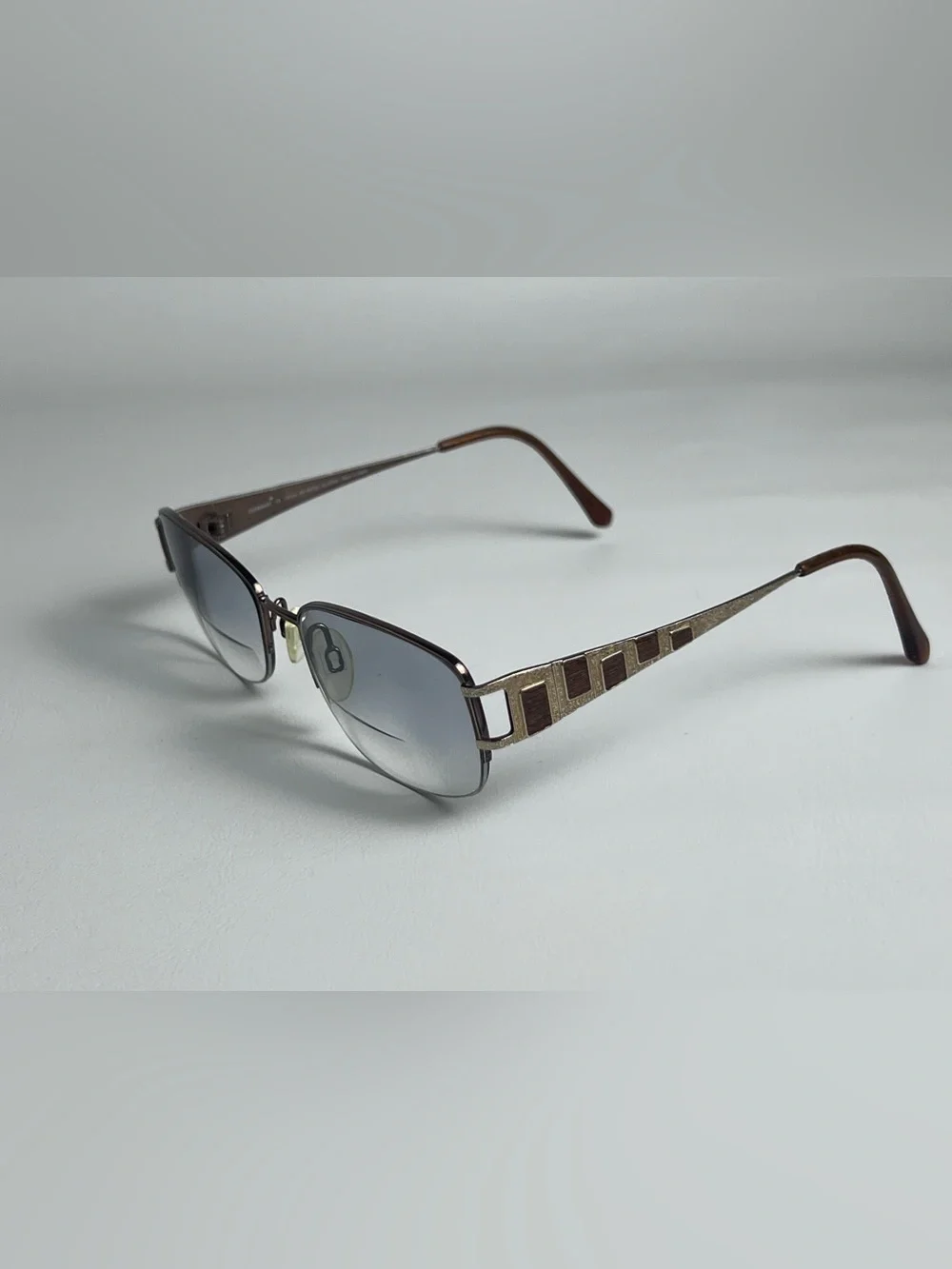 Charmant Titanium Perfection CH10842 DO 50-18-135 Half Rim Eyeglasses Frame Only